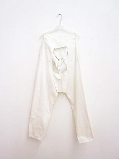 Steinbrecher, Erik | Hose | cotton white | 59 x 120 x 5 cm