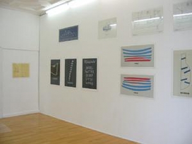 Finlay, Ian Hamilton  ||  Ausstellung STAMPA 2006 |  Saal 1 |  Installationsfoto