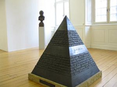 Finlay, Ian Hamilton ||  Rousseau und Three Vews on Rousseau  | Ausstellung STAMPA 2006 |  Installationsfoto