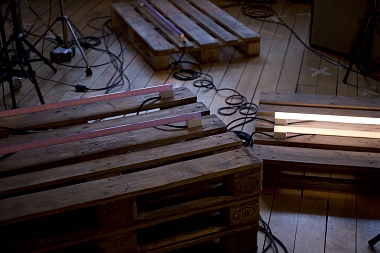 Installationsansicht "instant light" | Foto: Florine Leoni