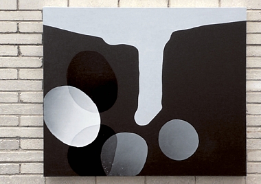 Ohne Titel, 2011 | Acryl auf Leinwand | 100 x 120 cm