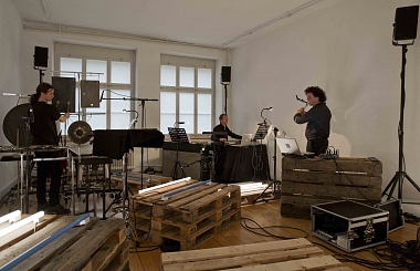 Konzertansicht Ensemble Phoenix Basel: "stampa repetitionen" | Foto: Florine Leoni