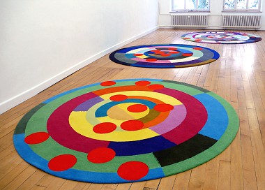 LANDEPLATZ, 2014 | Carpet / wool | each Ø 300 cm