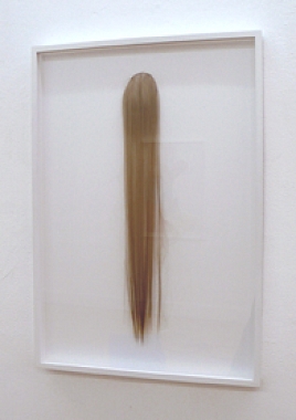 ERIK STEINBRECHER | Anstandsschwänzchen I, 2009 | Mixed media, framed as object | 78 x 54 cm | Unique piece