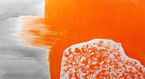Vivian Suter | Ohne Titel | Acryl auf Leinwand | 83 x 150 cm
