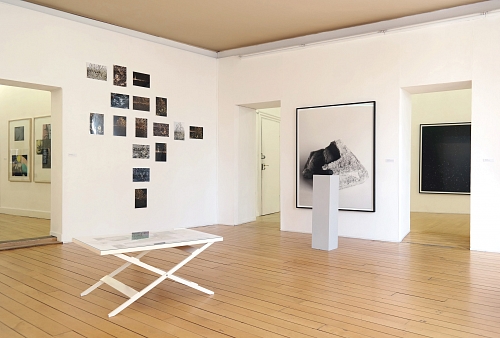 Daniela Keiser | Ar und Or, 2010 | Simultan (Fotoarchitekturen), 2013-2017 || Dorit Margreiter | Bearing Masonry. Concrete Block (1923), 2012 | Bearing Masonry. Concrete Block (2014), 2015